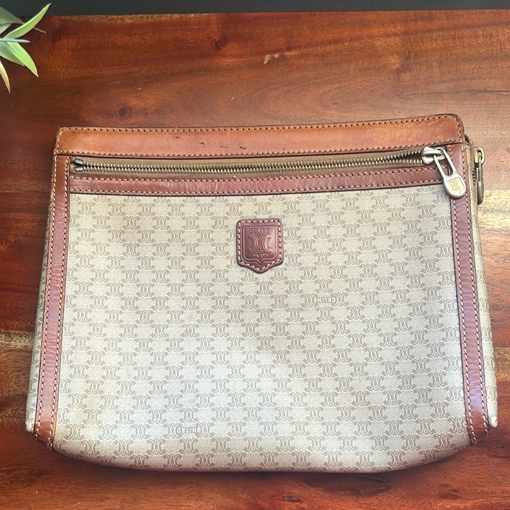 Celine *Vintage* Pre-Loved Clutch.